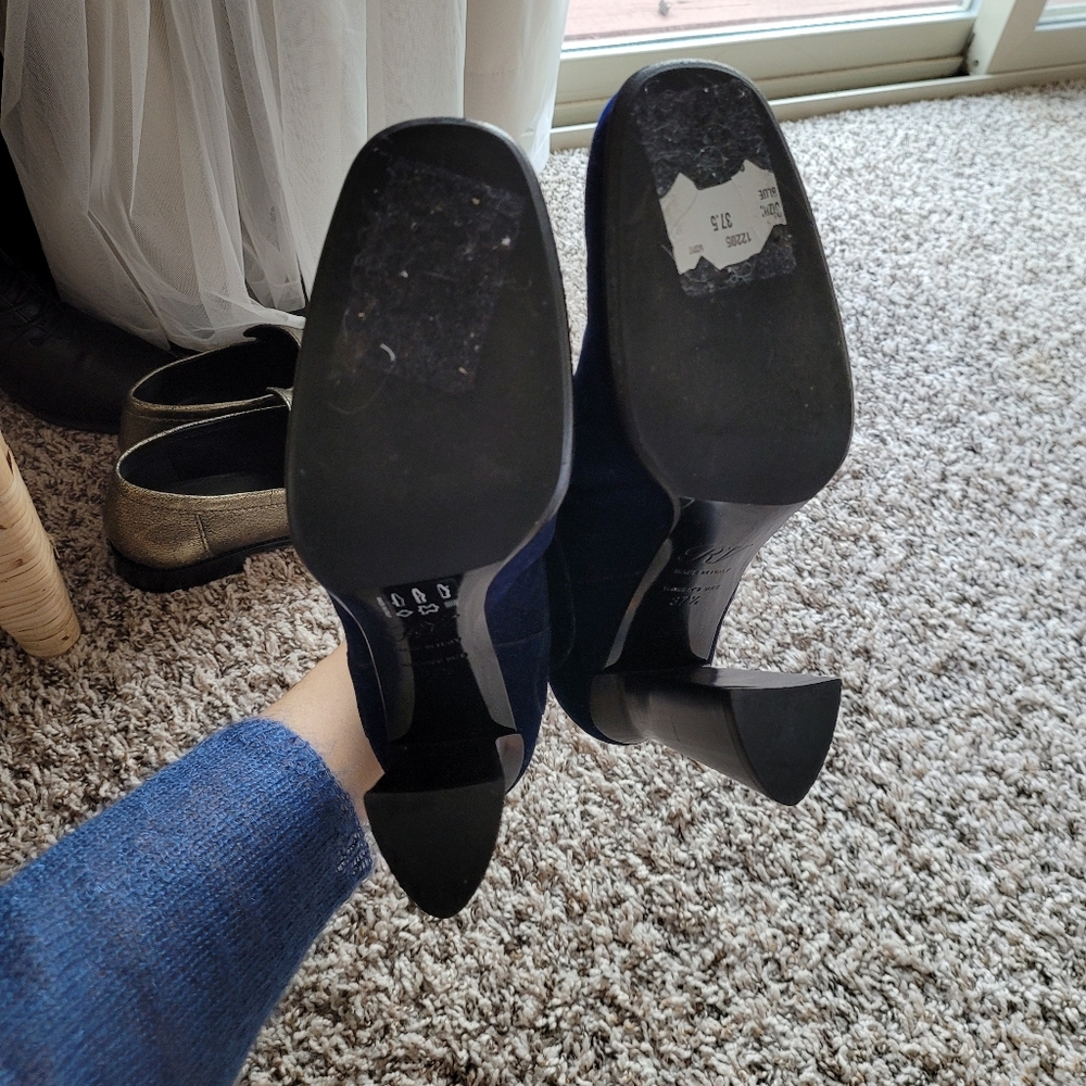 Roger vivier ankle boots blue - Picture 5 of 12